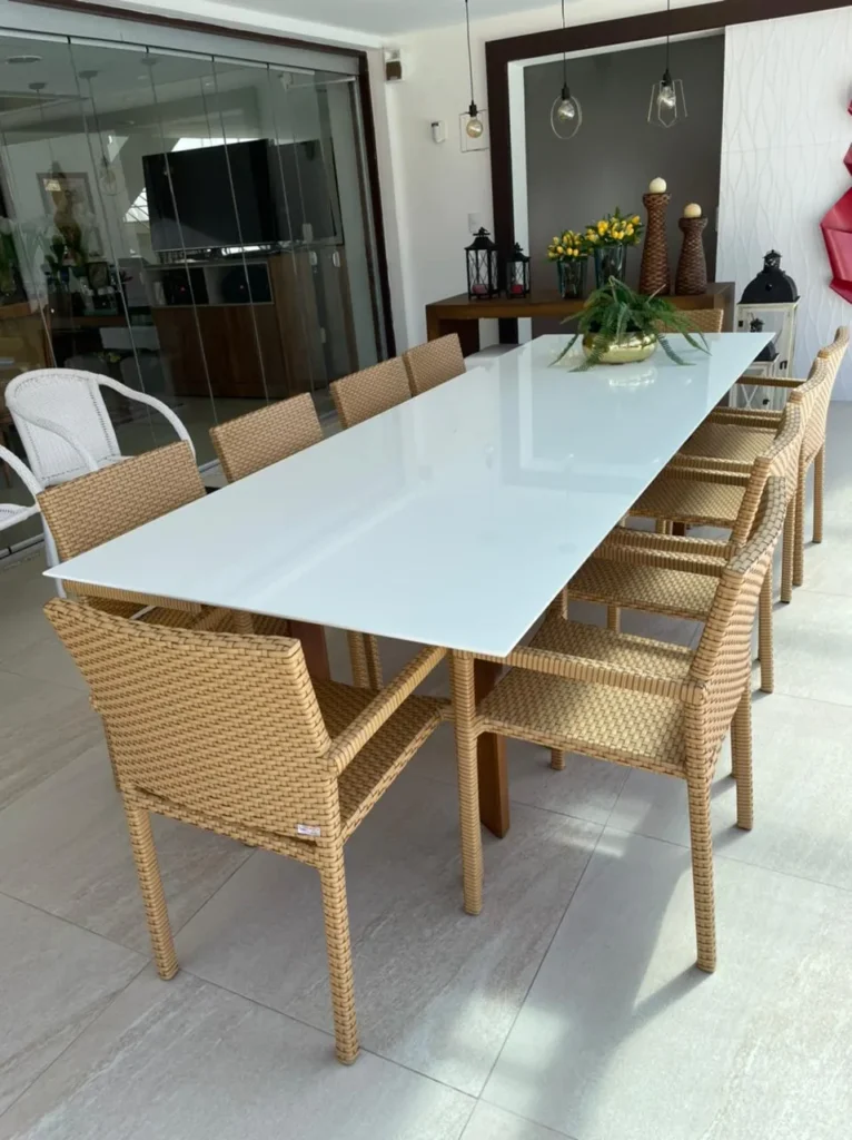 Mesa Retangular Clara | Mavv Design em Natal