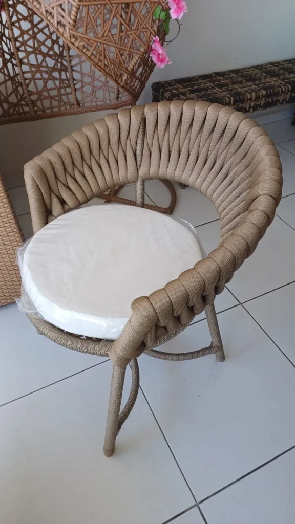 Cadeira Lua em Corda Náutica | Mavv Design em Natal